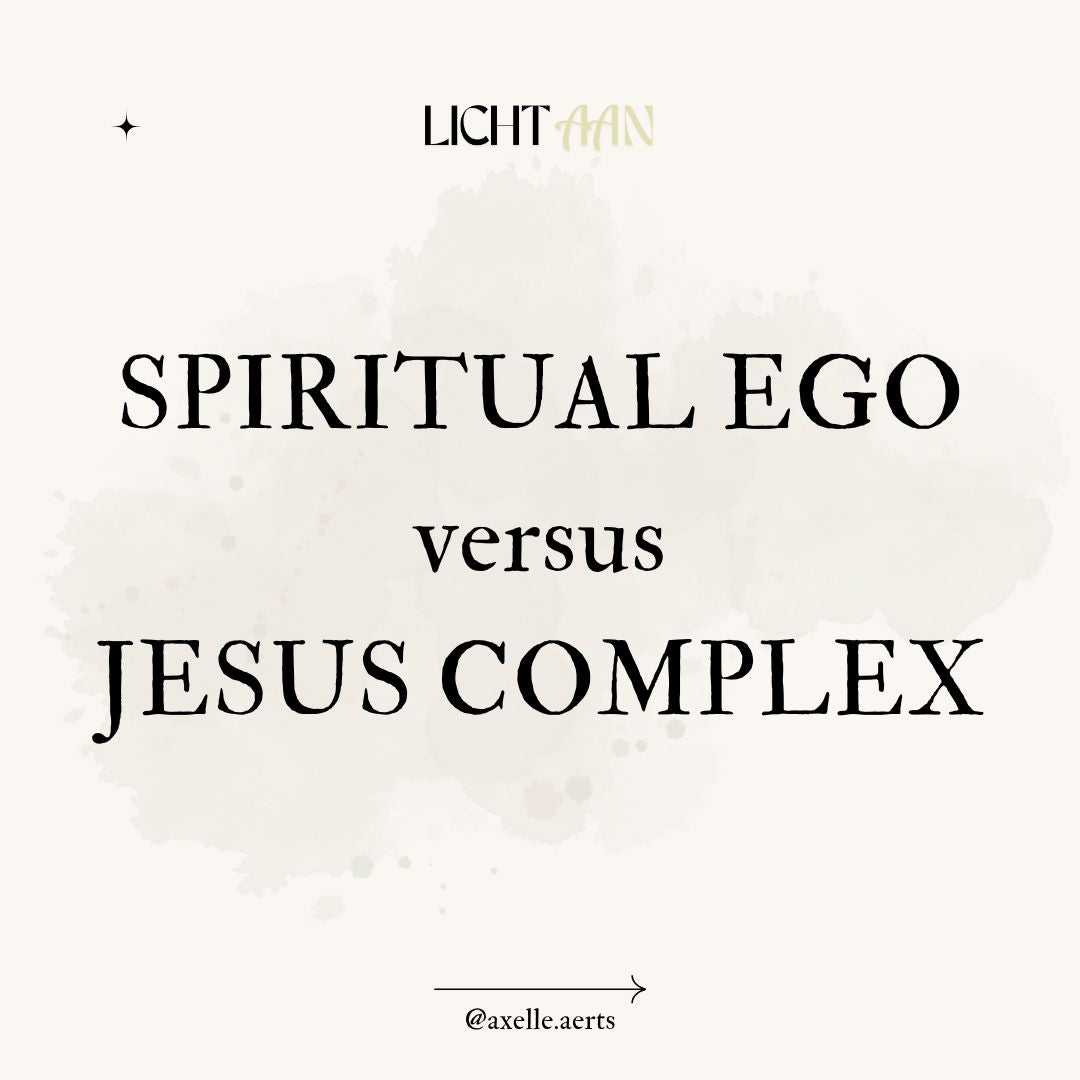SPIRITUAL EGO vs JESUS COMPLEX