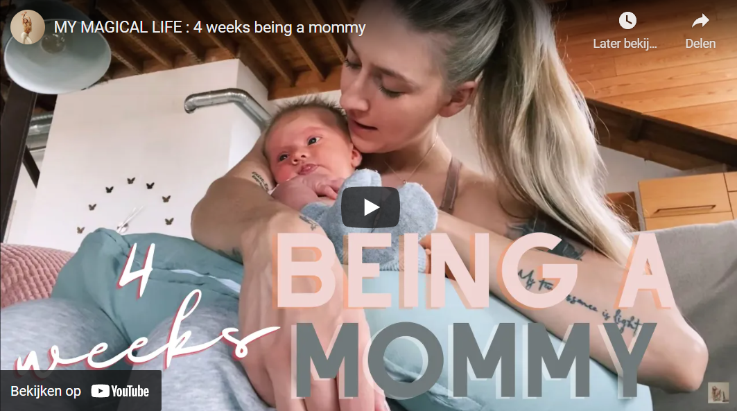 4 weeks being a mommy